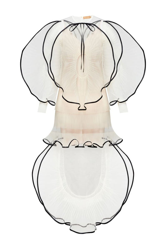 MILKY WHITE DRESS