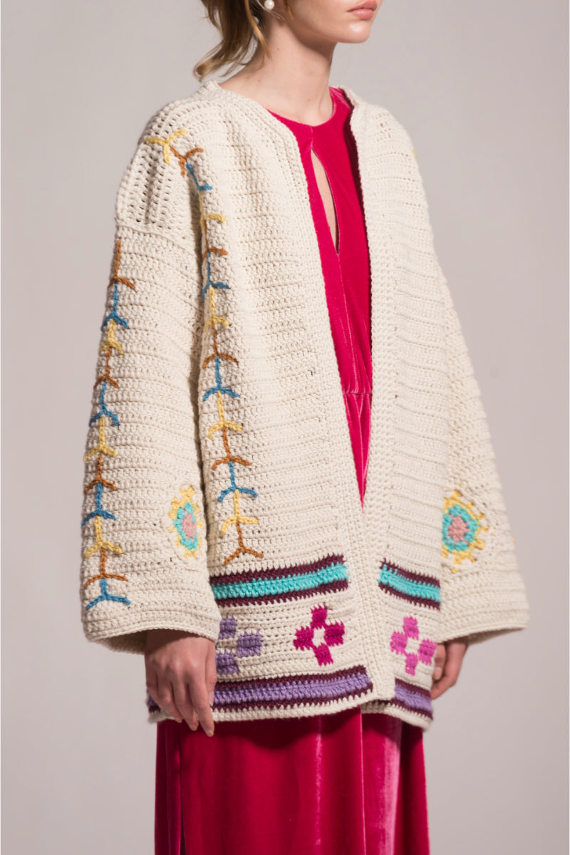 INDIA KNITTED CARDIGAN
