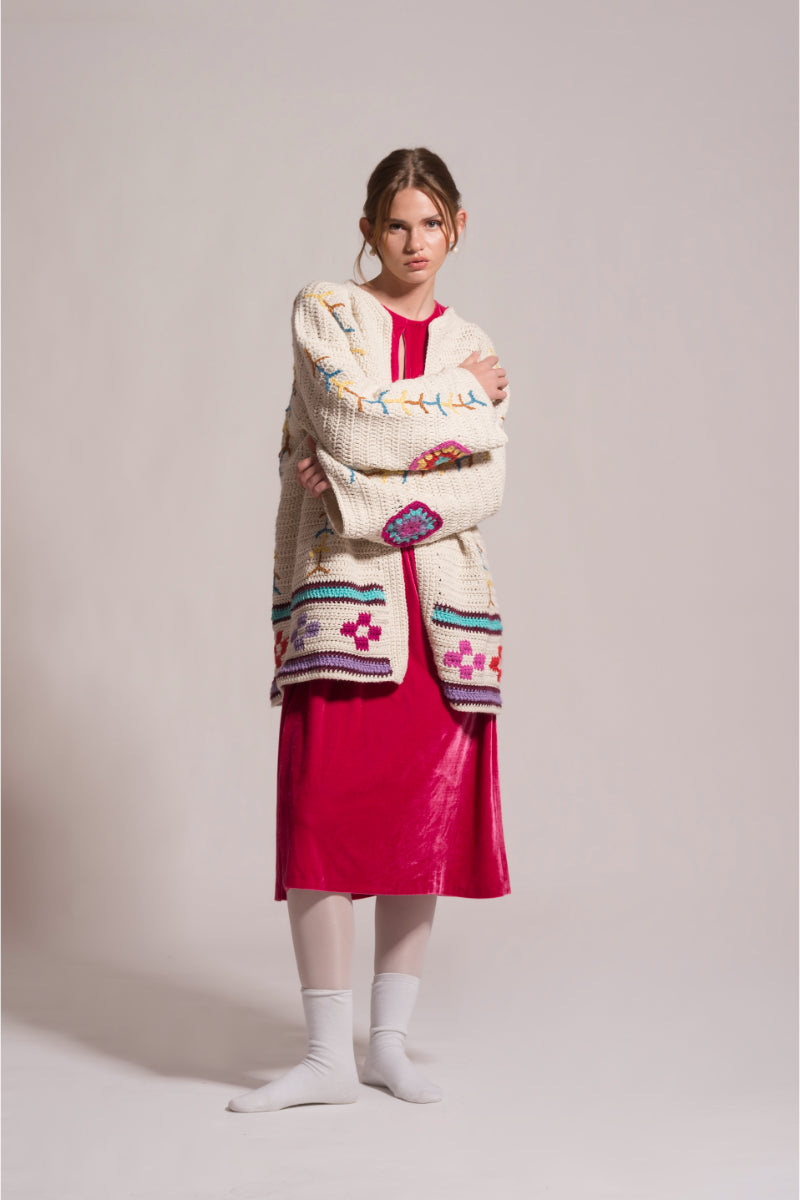 INDIA KNITTED CARDIGAN