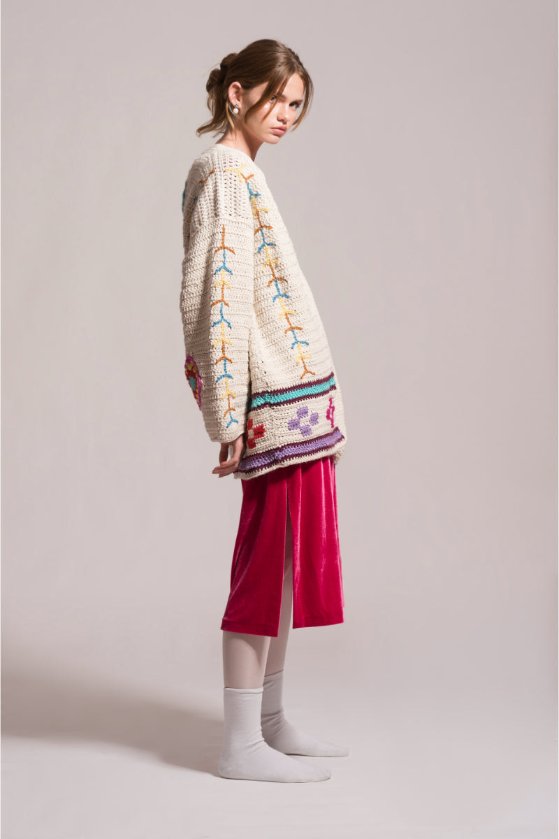 INDIA KNITTED CARDIGAN