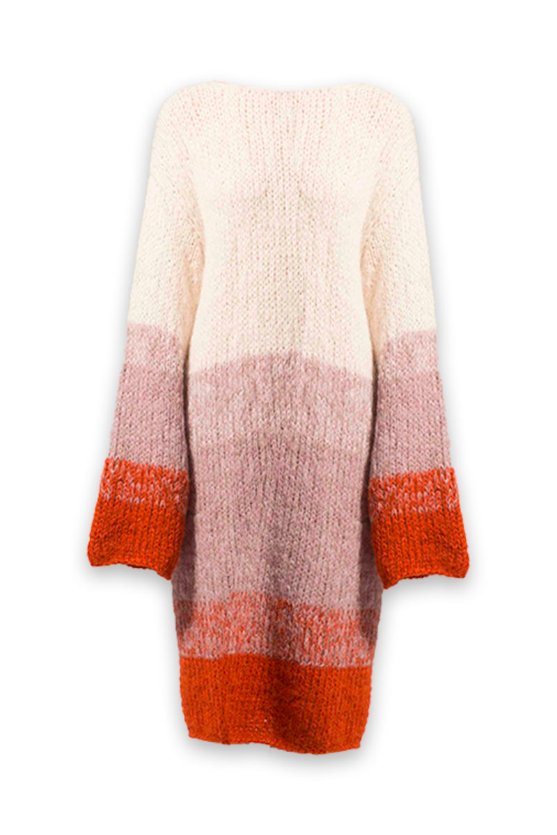 LUCETTE MULTI TONED SWEATER