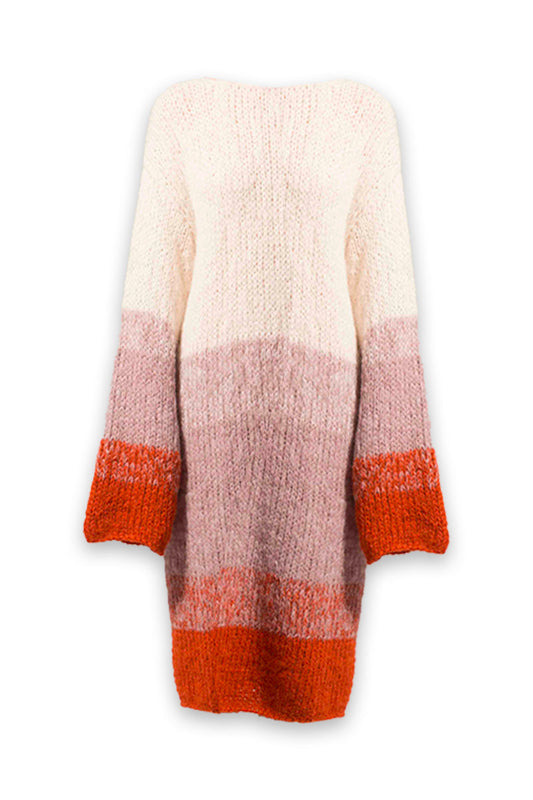 LUCETTE MULTI TONED SWEATER