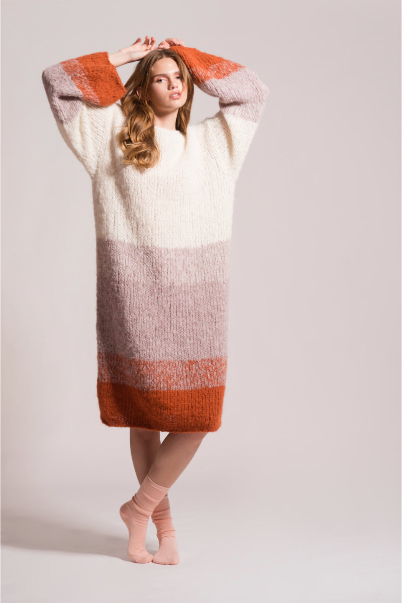 LUCETTE MULTI TONED SWEATER