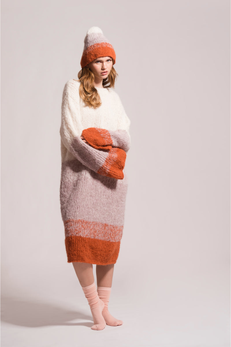 LUCETTE MULTI TONED SWEATER