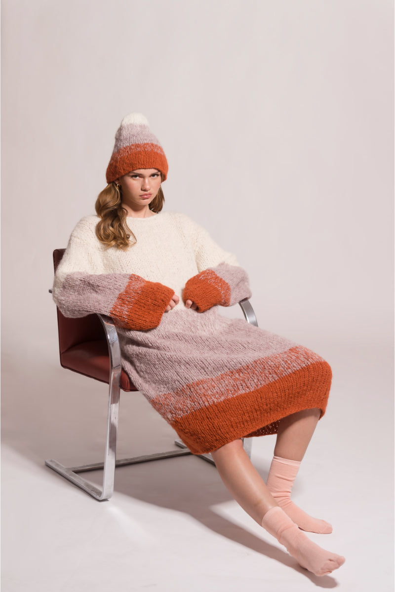 LUCETTE MULTI TONED SWEATER