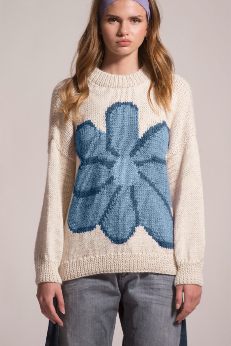 WILDFLOWER KNITTED SWEATER