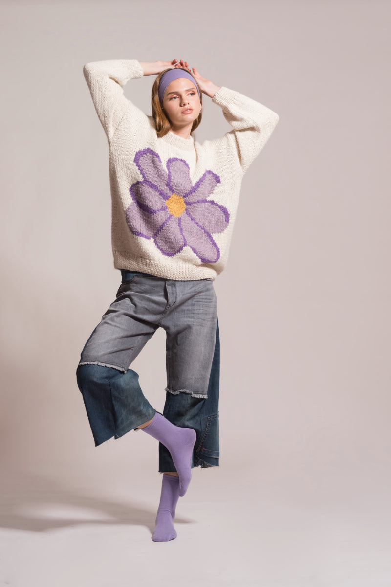 WILDFLOWER KNITTED SWEATER