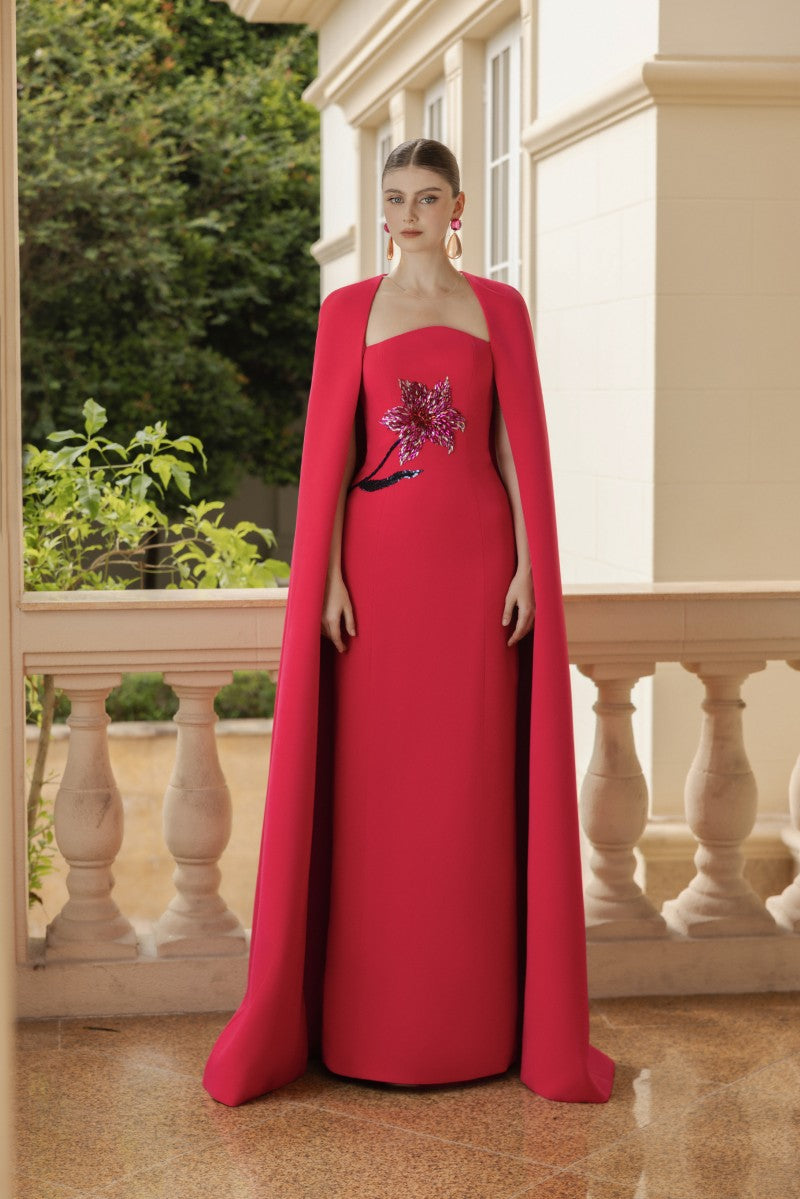 BÉATRICE CREPE GOWN