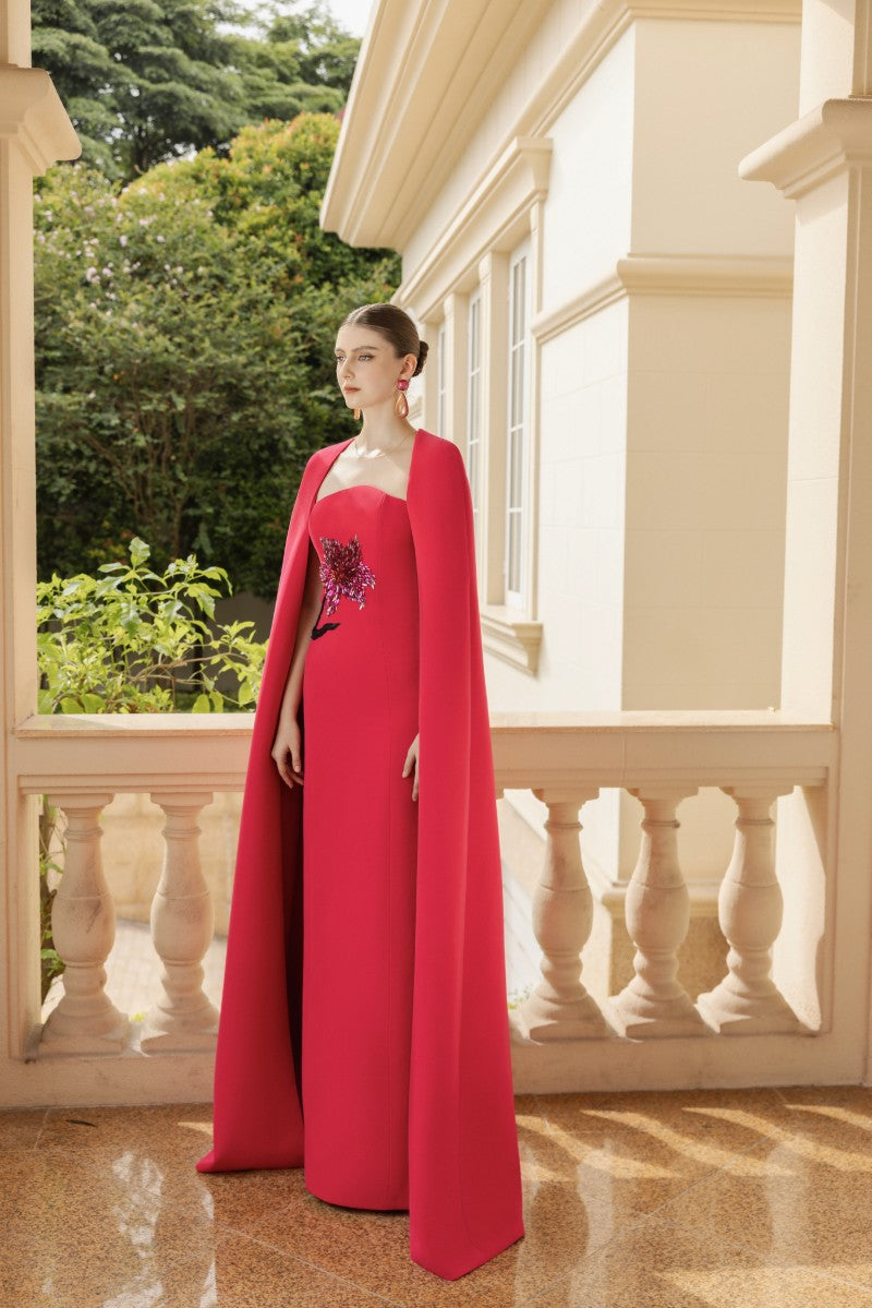 BÉATRICE CREPE GOWN