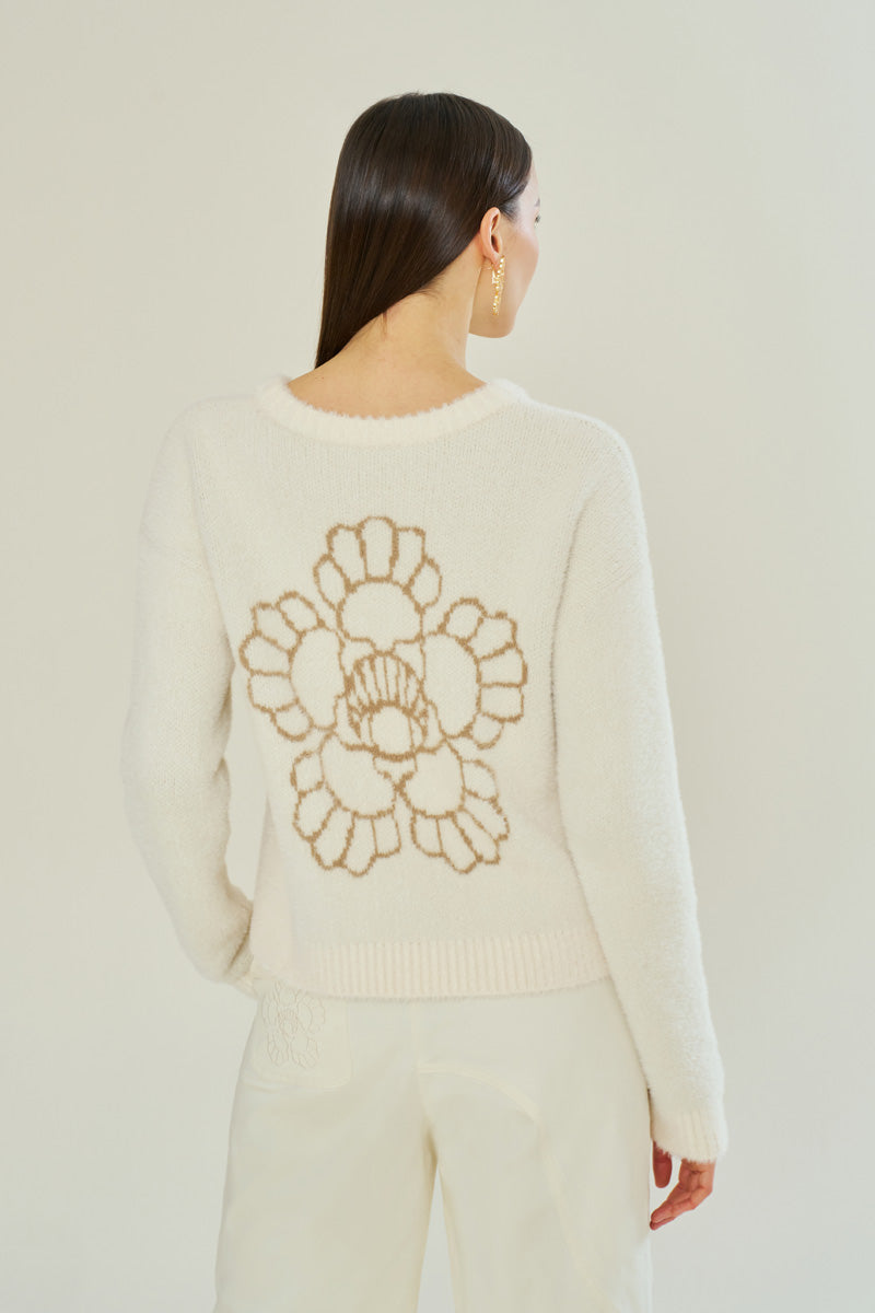 SOFT VANILLA OVERSIZE ICONIC KNIT