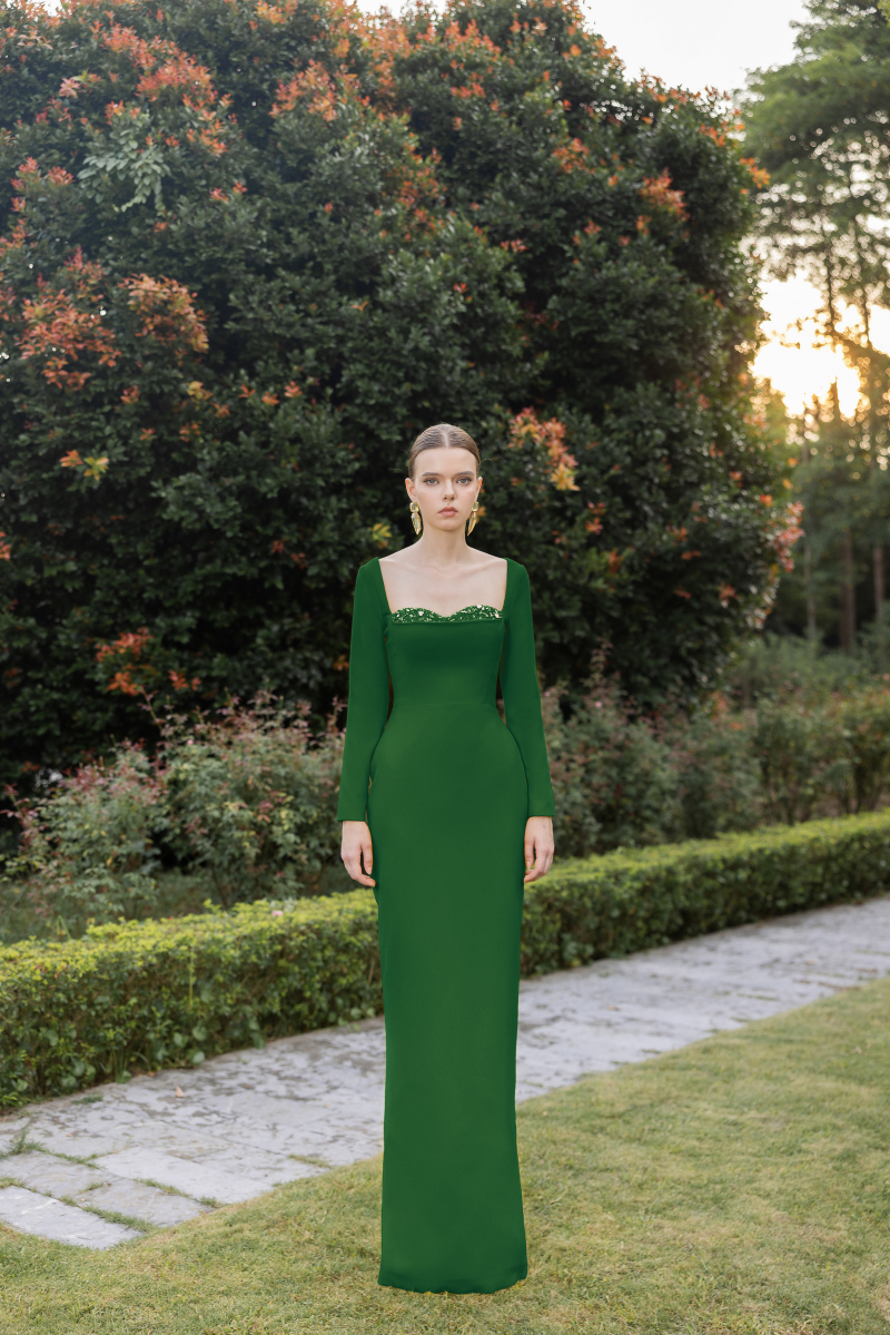 ELISE CREPE GOWN