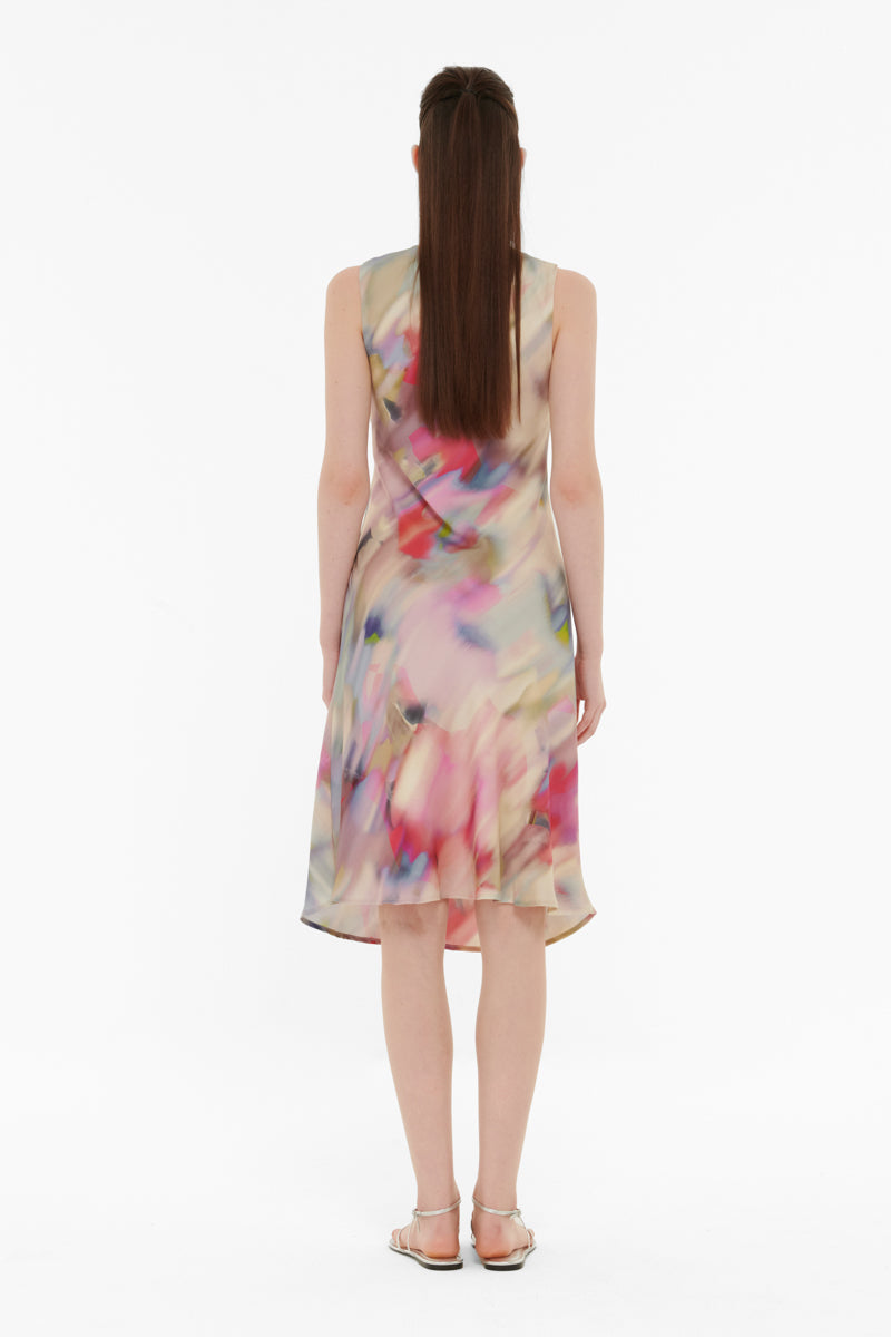 SLINKY PRINTED DRESS