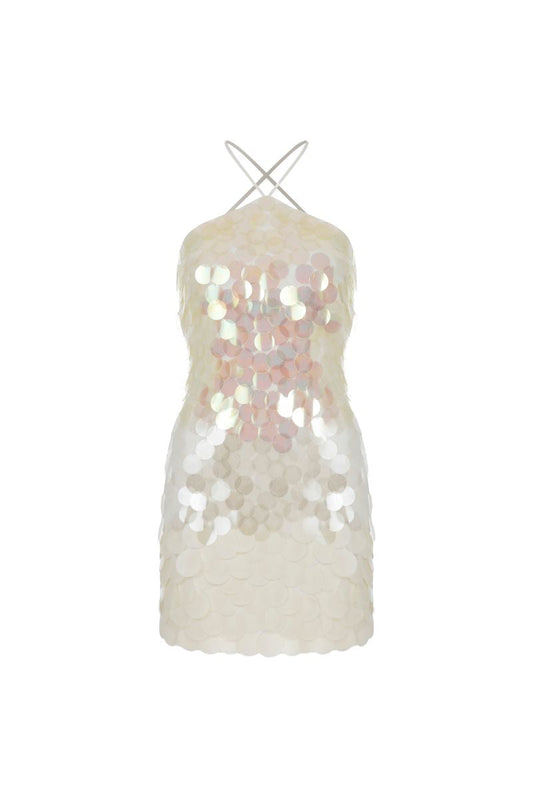 VERONICA DRESS IN BEIGE