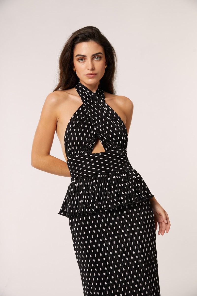 SOFIA DRESS IN BLACK