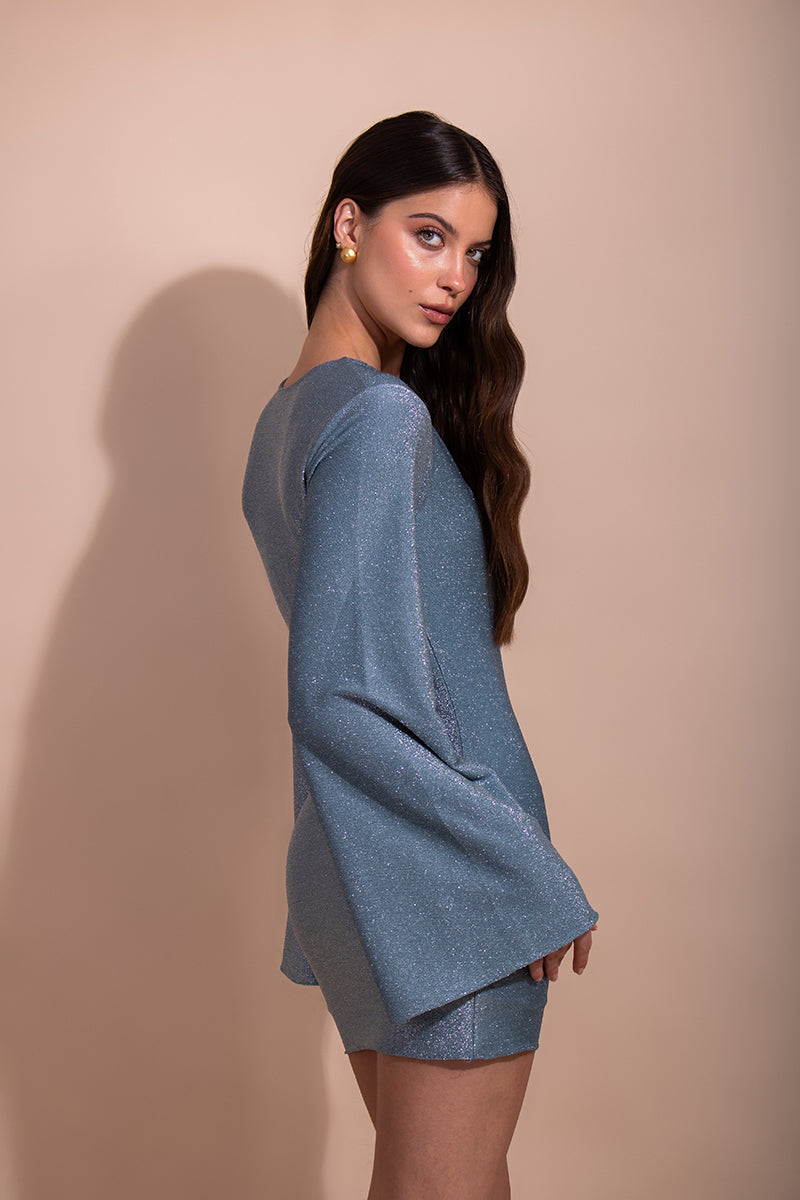 BARÚ BLUE MINI DRESS