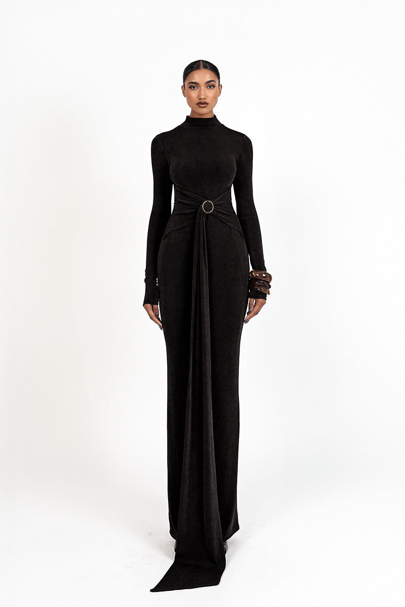 KHRISSY DRESS IN BLACK