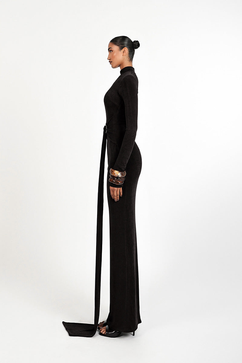 KHRISSY DRESS IN BLACK