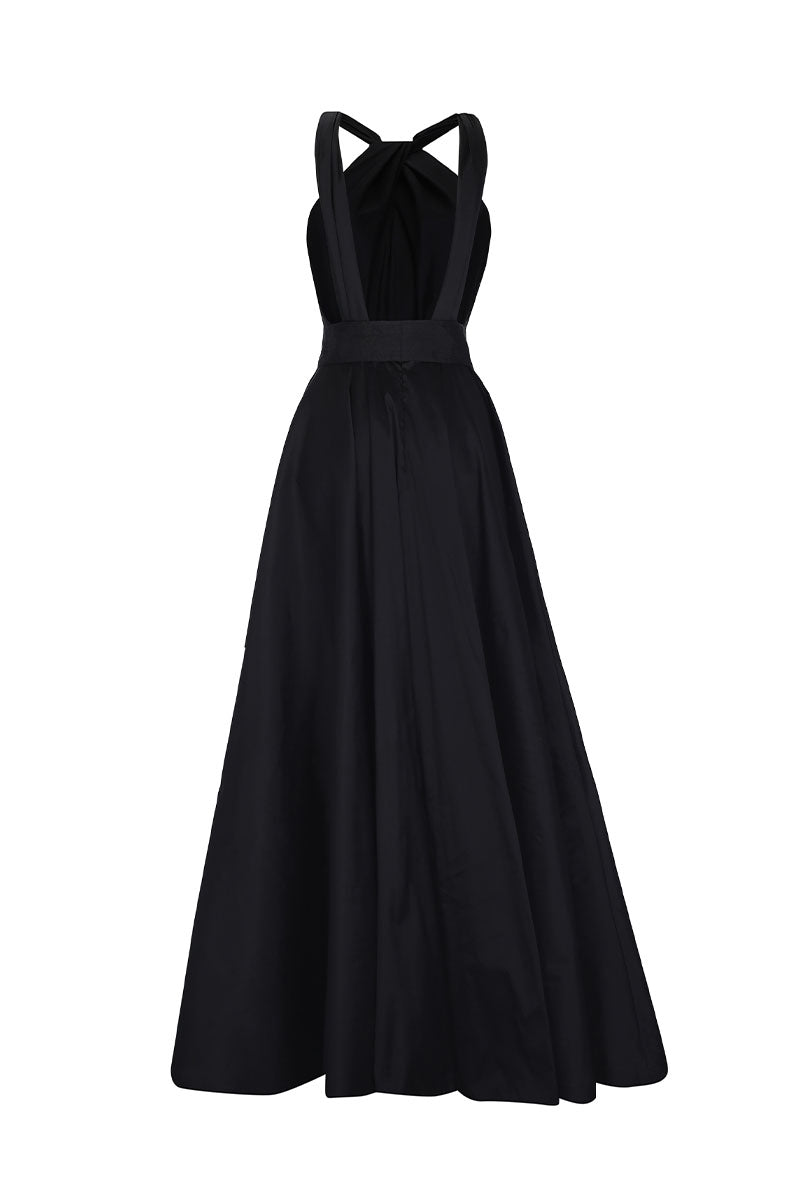 LADY OF THE NIGHT DRESS IN BLACK