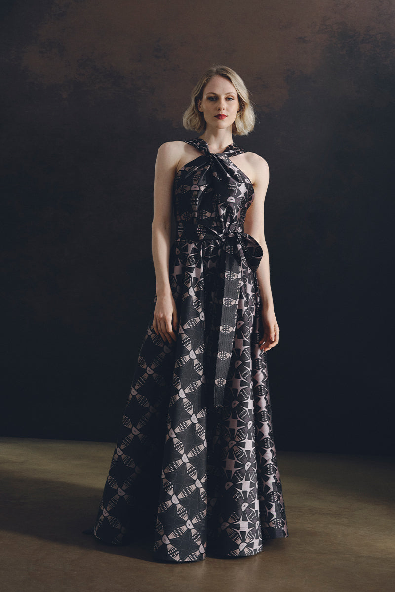 LADY OF THE NIGHT INTI DRESS IN MAUVE