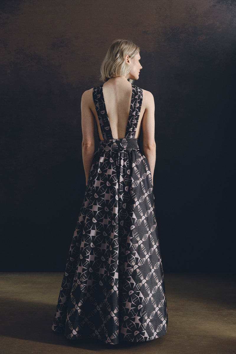 LADY OF THE NIGHT INTI DRESS IN MAUVE