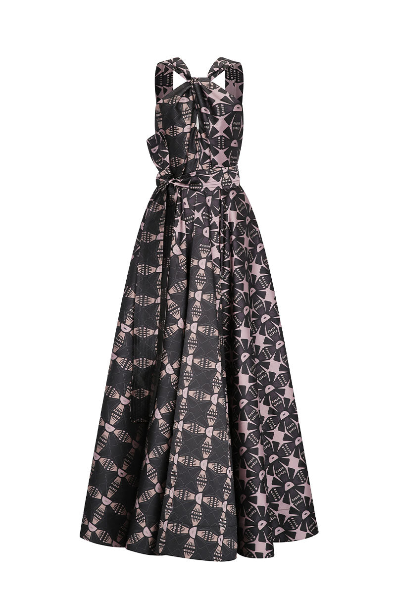 LADY OF THE NIGHT INTI DRESS IN MAUVE