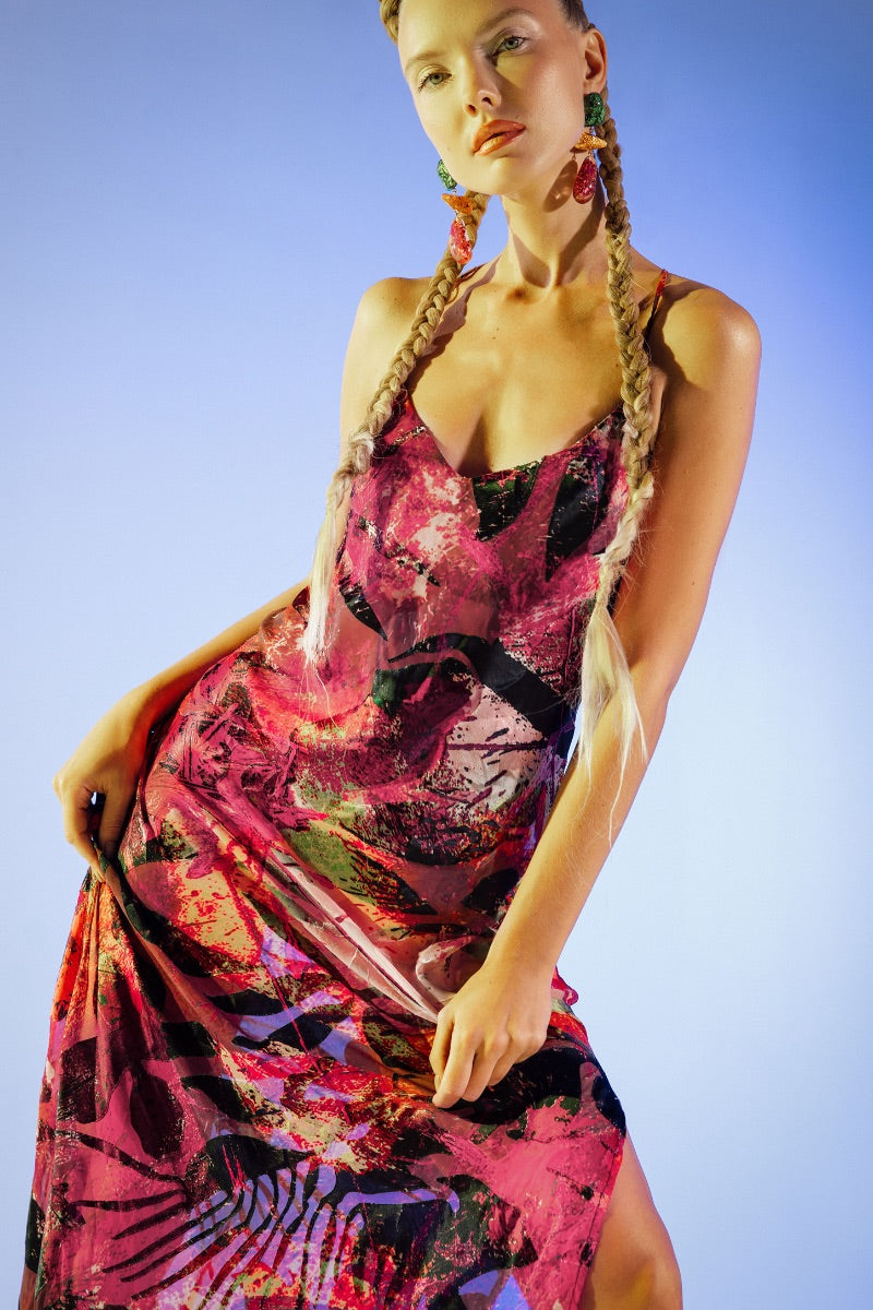 LIVIA DRESS IN MULTICOLOR