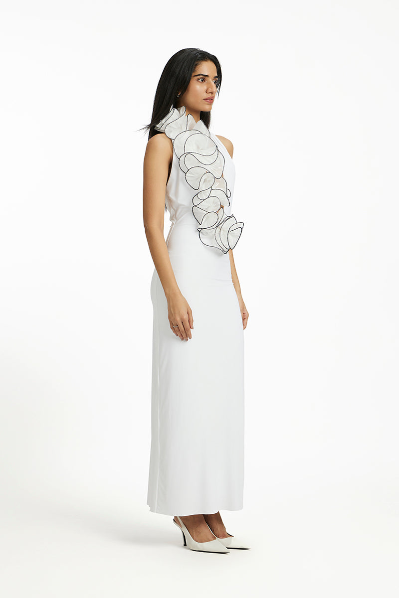 HOPE V NECK MAXI DRESS