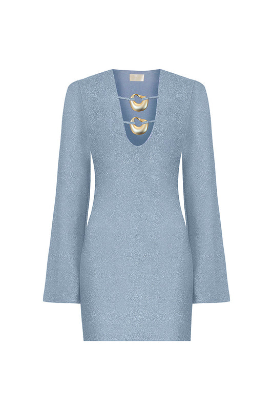 BARÚ BLUE MINI DRESS