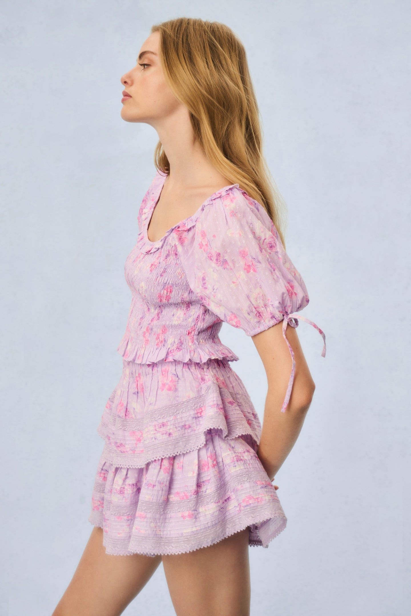 Molly Heirloom Print Top