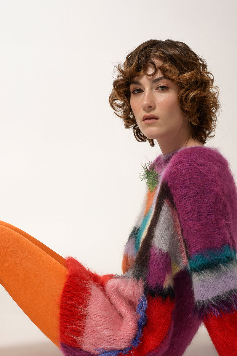 80S HAZE MOHAIR SWEATER