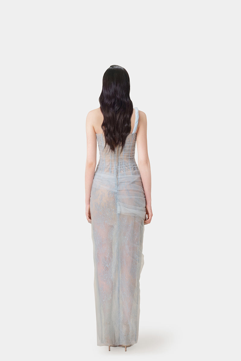 MARA DRESS IN BLUE
