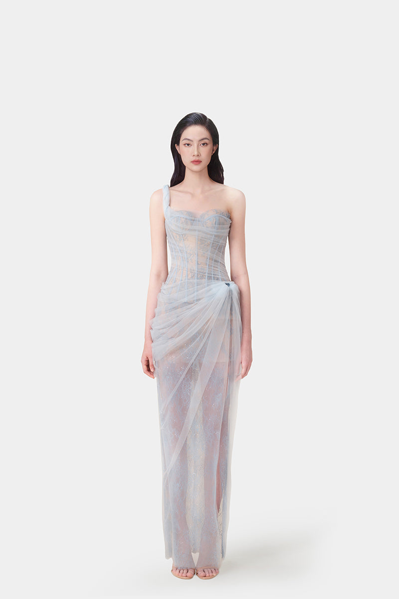 MARA DRESS IN BLUE