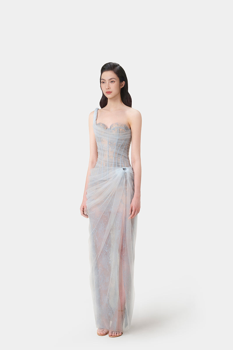 MARA DRESS IN BLUE