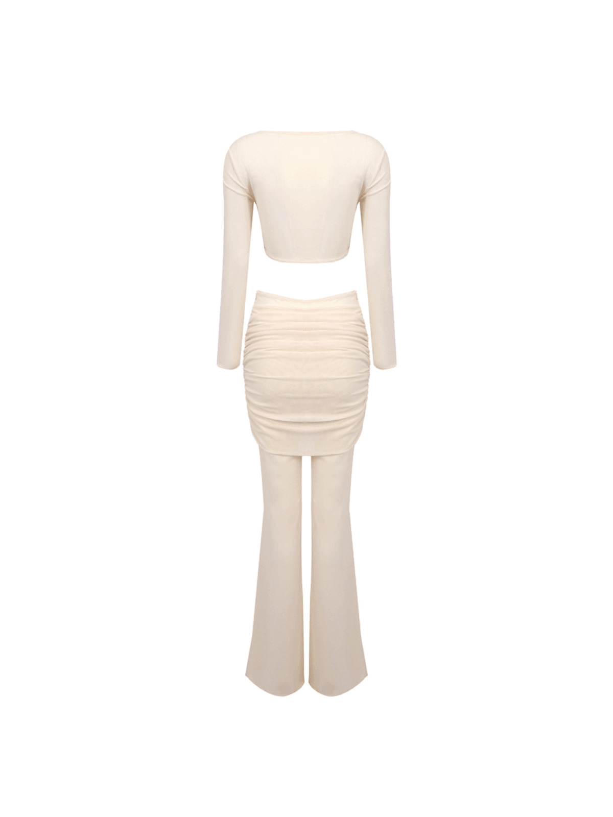 Mawae Twisted Mesh Pants Set