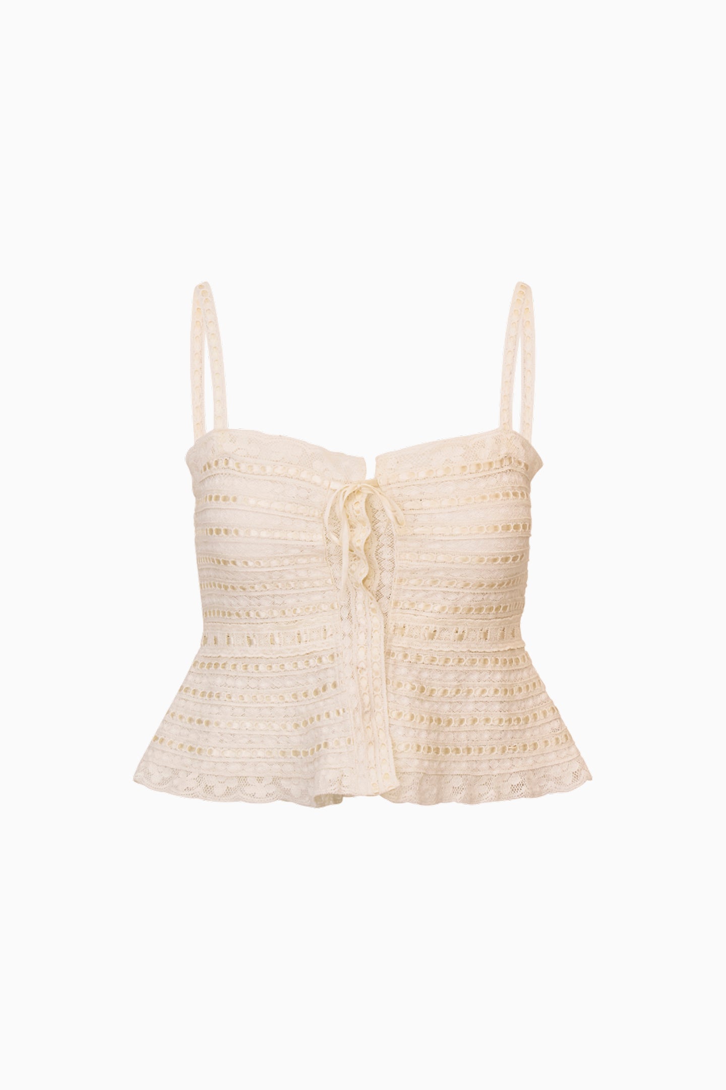 Niraya Woven Cotton Sleeveless Top