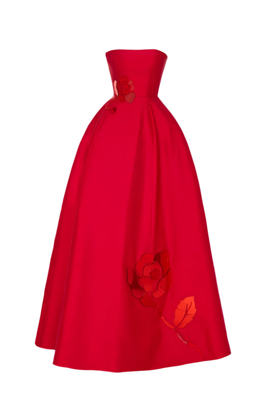 OLIMPA DRESS IN RED