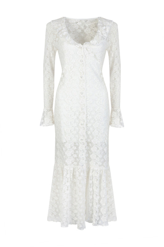 VESTIDO PALOMA IN WHITE