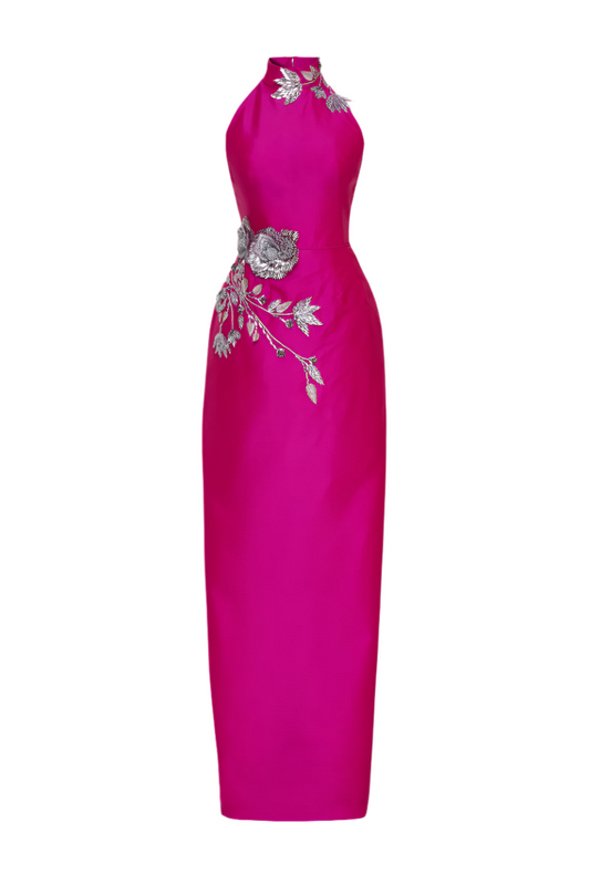 ROVENA DRESS IN FUCHSIA