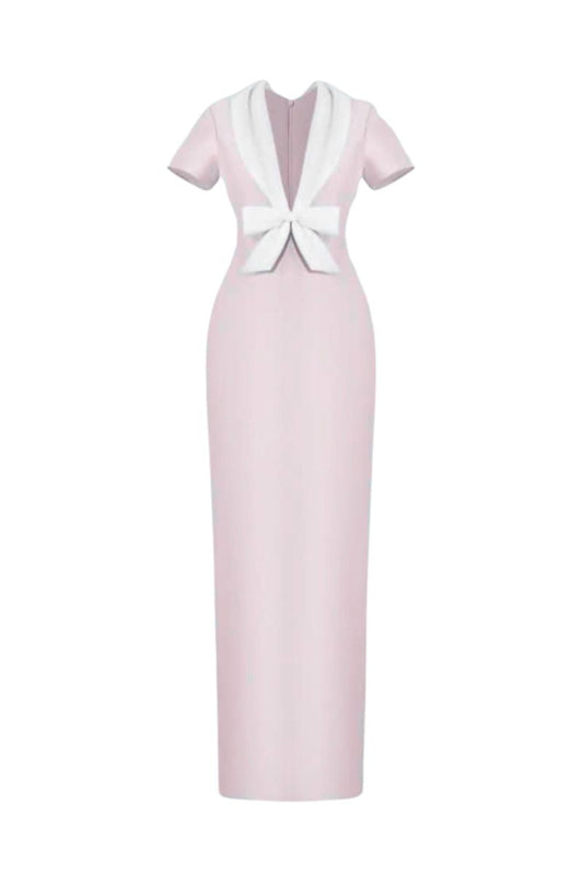 SWEETHEAR SILK DRESS IN PINK