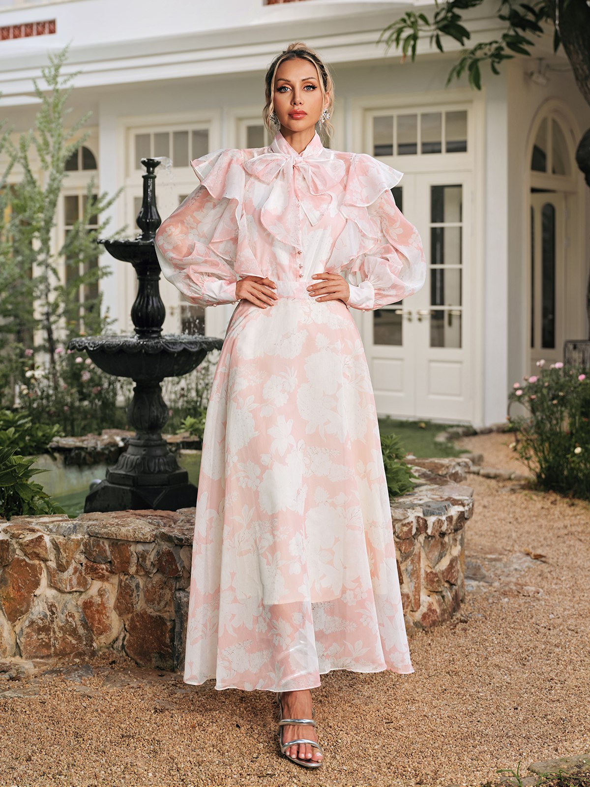 Ridhi Floral Printed Skirt Set