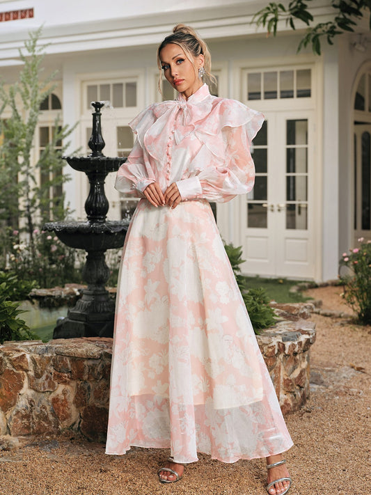 Ridhi Floral Printed Skirt Set