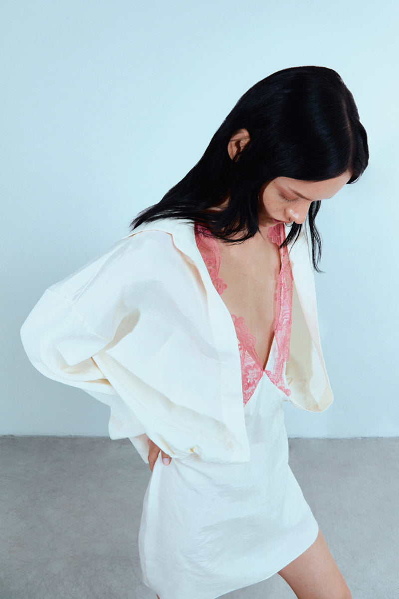 MILK MINI SHIRT DRESS