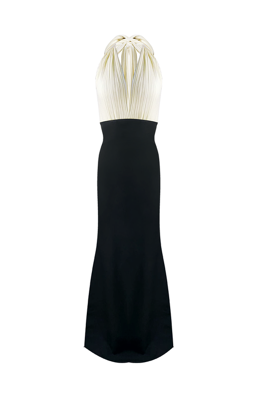 CHAVON BLACK AND WHITE DRESS