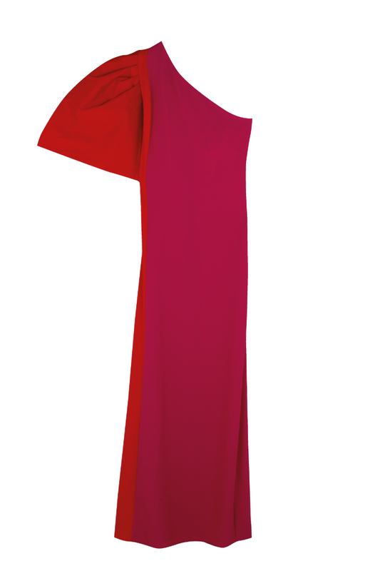 VARADERO BASIC MIDI DRESS IN PINK