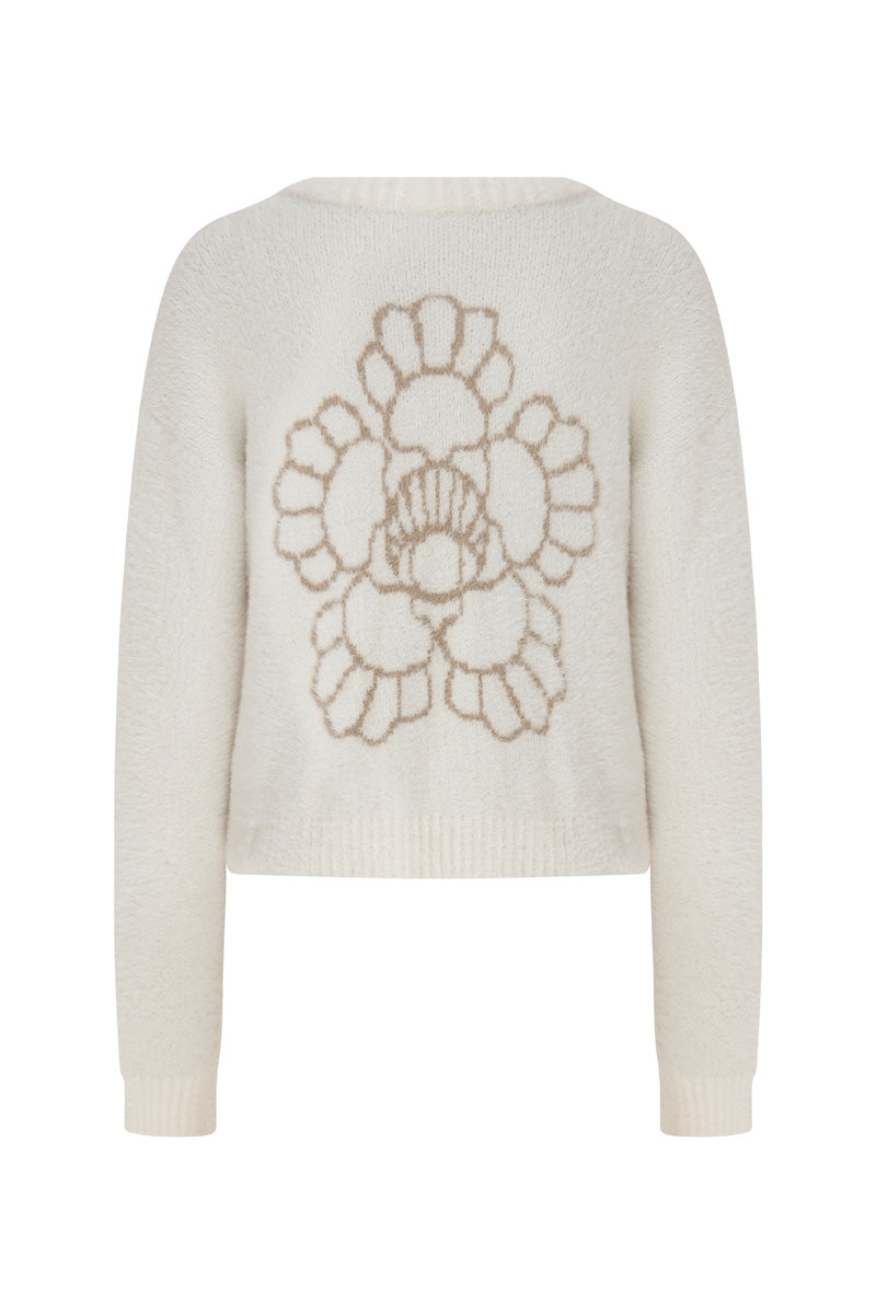 SOFT VANILLA OVERSIZE ICONIC KNIT