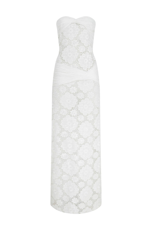 IVORY BLOSSOM DRESS