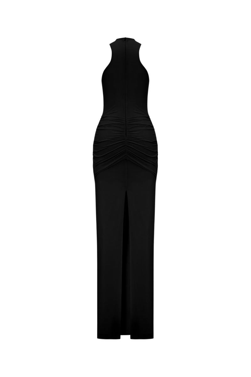 MOON CHASER DRESS IN BLACK