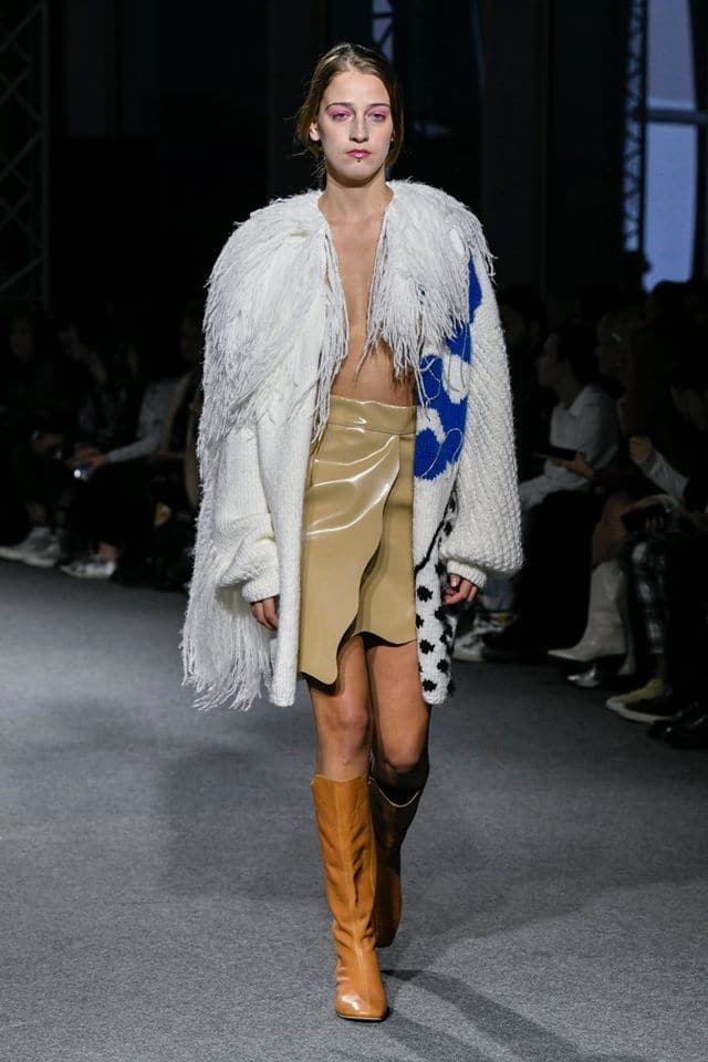 WOOL-BLEND EMBROIDERED CARDIGAN