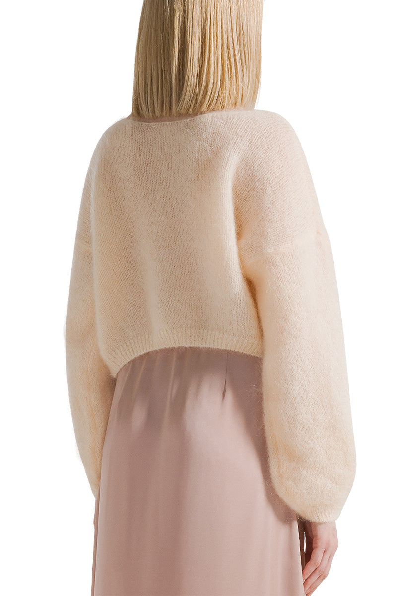 CORNELIA CROPPED IN ALMOND