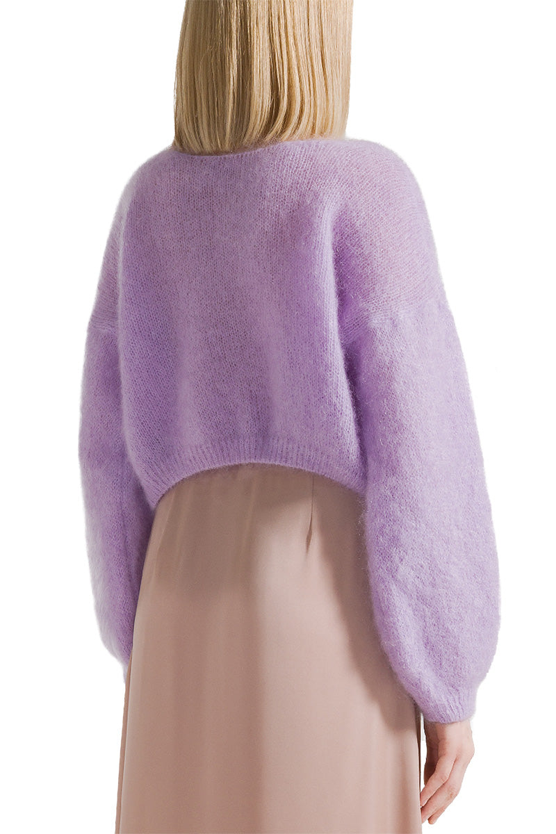CORNELIA CROPPED IN LIGHT PURPLE